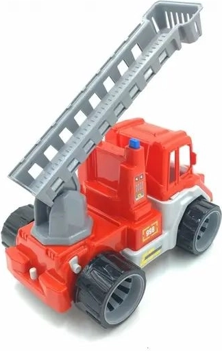 Extendable ladder with basket
