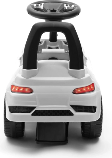 Safe ride with rear anti-tip block