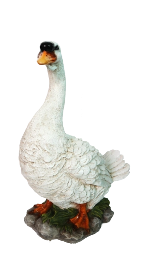 Decorative goose figure 51 cm