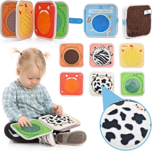 2Kids Toys Sensory Animal Book