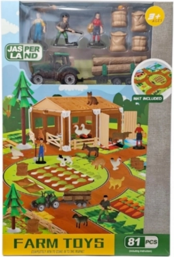 Agricultural farm set – 81 pieces