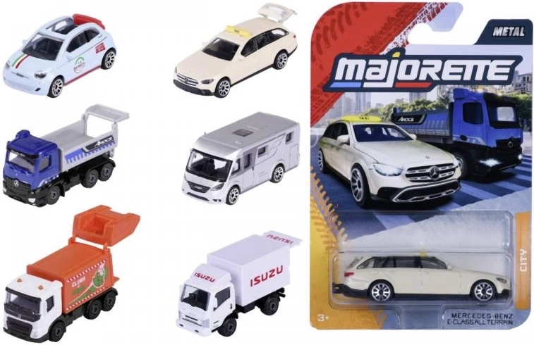Metal City Toy Car 7.5 cm – 6 types