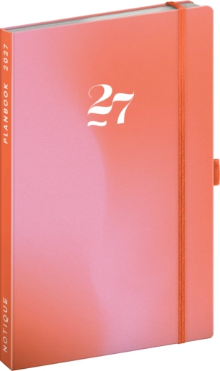 Notique Planbook дневник и тефтер Korál 2027, 13 × 21 cm