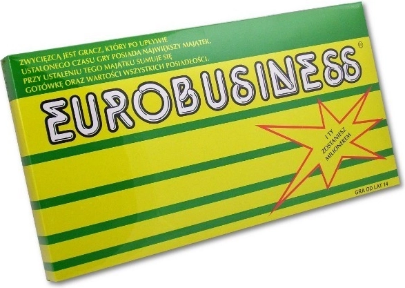 Eurobusiness – стратегическа настолна игра, вдъхновена от MONOPOLY