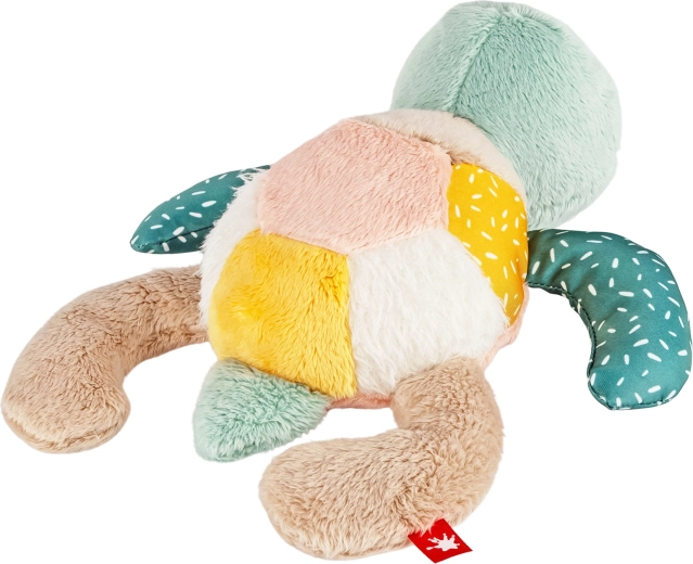 Extra soft patchwork for sensory exploration