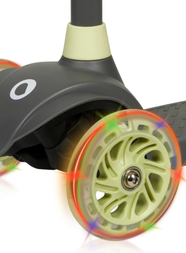 LED wheels for safety and fun