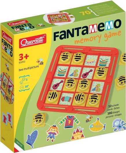 Quercetti Fantamemo пчеличка – мемори игра (пексесо)