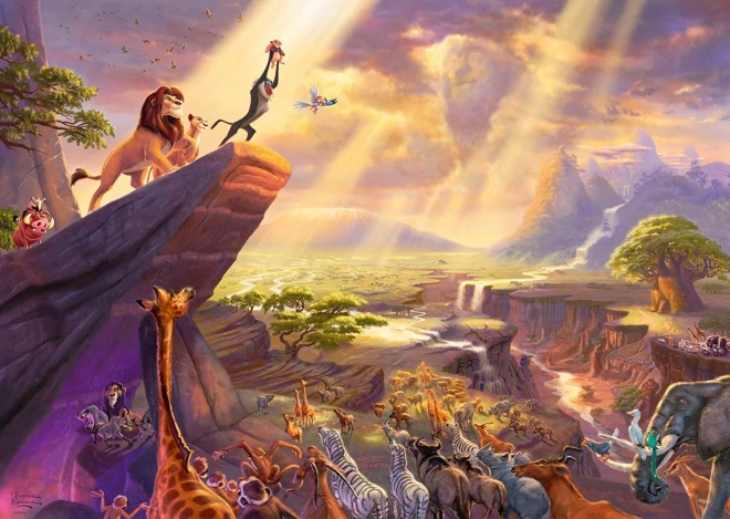 Puzzle The Lion King 1000 pieces SCHMIDT