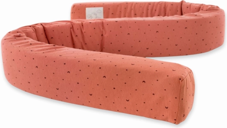 Träumeland cot bumper snake Moon rost - 1 piece