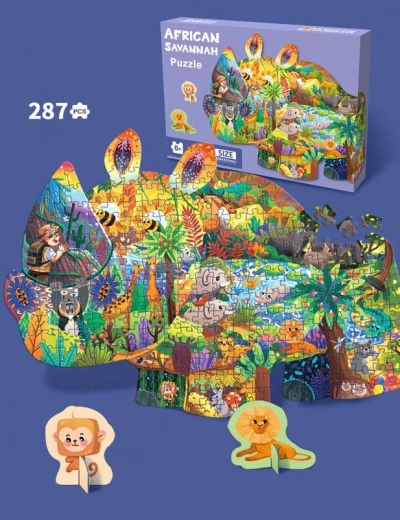Комплект пъзел Safari 287 части