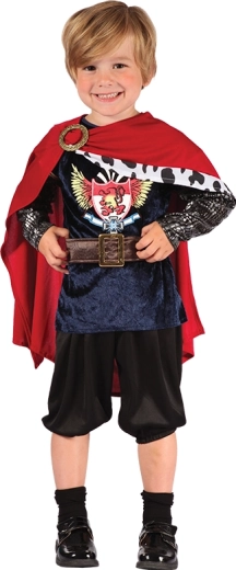 Children's king costume 92–104 cm