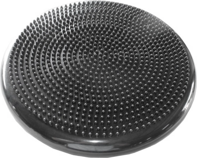Merco double-sided balance cushion with massage bumps 33 cm black - 1 piece