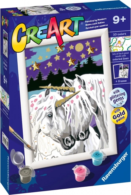 CreArt Unicorns in Love – paint by numbers