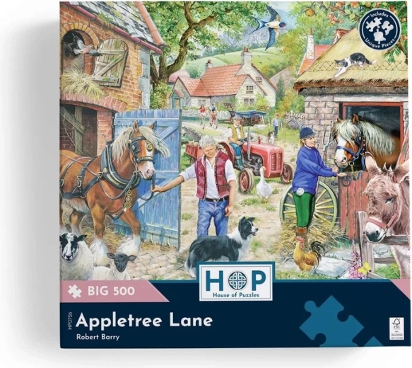 Engaging rural life scene