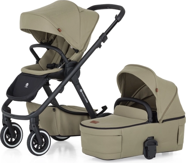 Petite&Mars комбинирана количка Icon 2в1 dove grey lite air