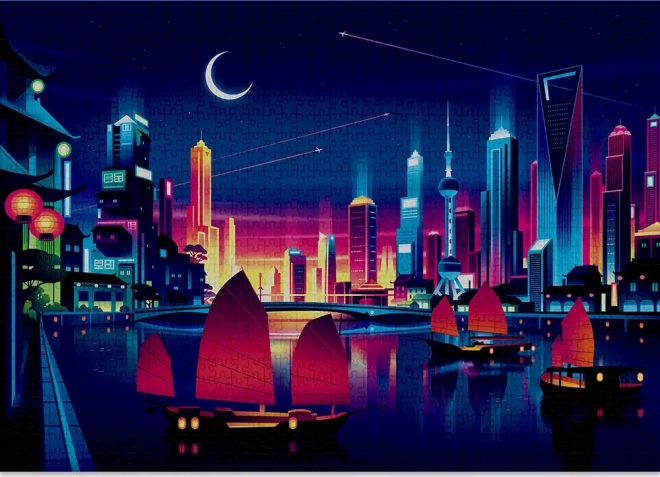 Пъзел CLOUDBERRIES Skyline – 1000 части