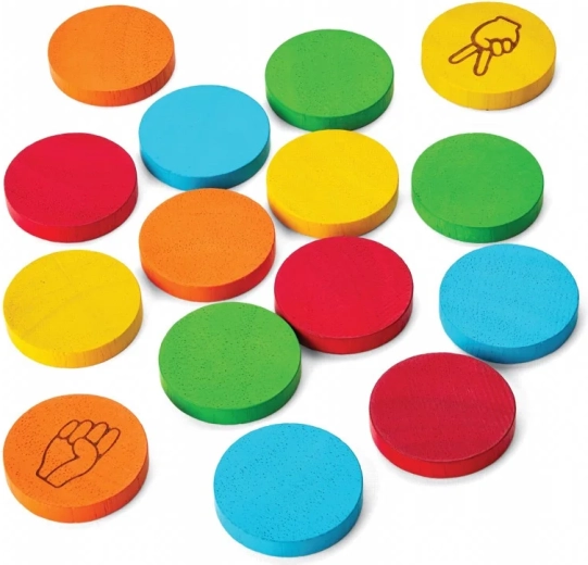 PlanToys мини мемо игра камък, ножица, хартия