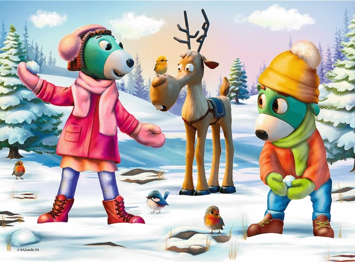 TREFLÍCI Puzzle Christmas Time 30 pieces
