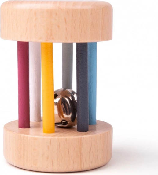 Wooden rattle for children