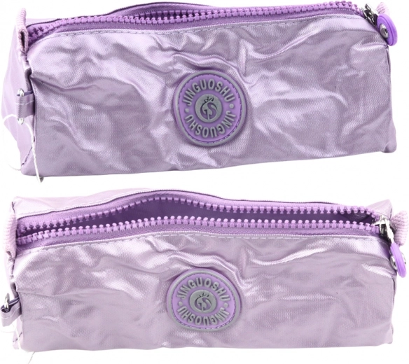 School pouch with one compartment purple