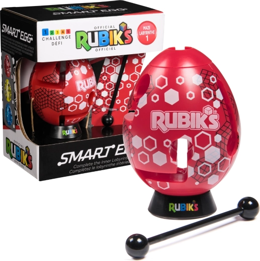 Rubik’s smart egg червено логическо яйце