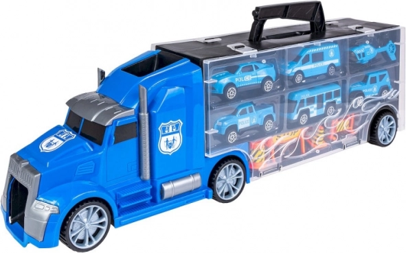 Toy Truck with Cars