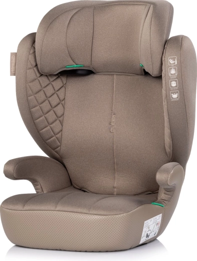Chipolino Cyber i-Size car seat 100–150 cm beige