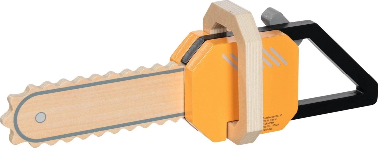 Wooden construction for safe play