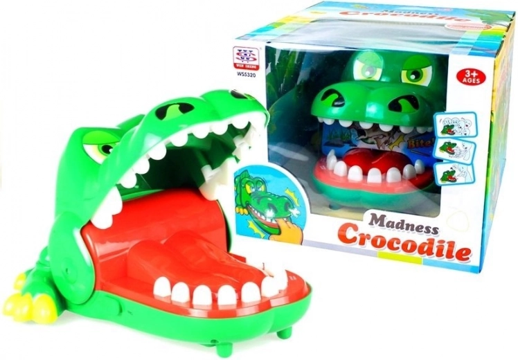 Skill Game Crazy Crocodile with Lights and Sounds