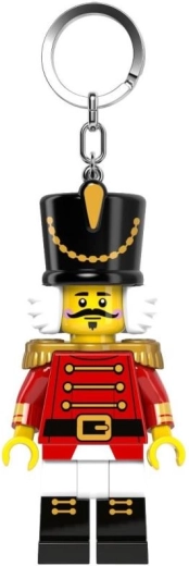LEGO light-up Nutcracker keychain