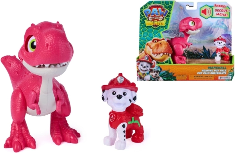 Spin Master PAW Patrol Figure: Marshall with Dinosaur Accessory