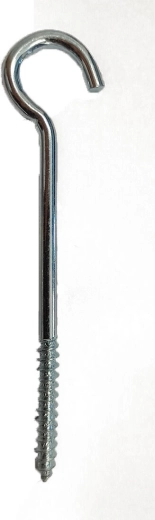 Chandelier Hook 80 × 3.8 mm, Galvanized, Pack of 150