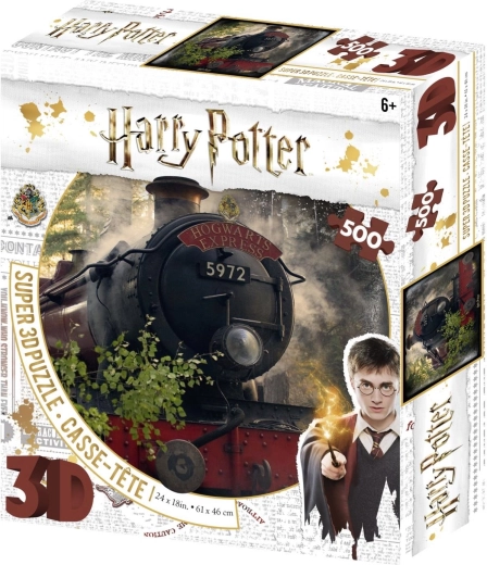 3D puzzle HARRY POTTER Hogwarts Express 500 pieces
