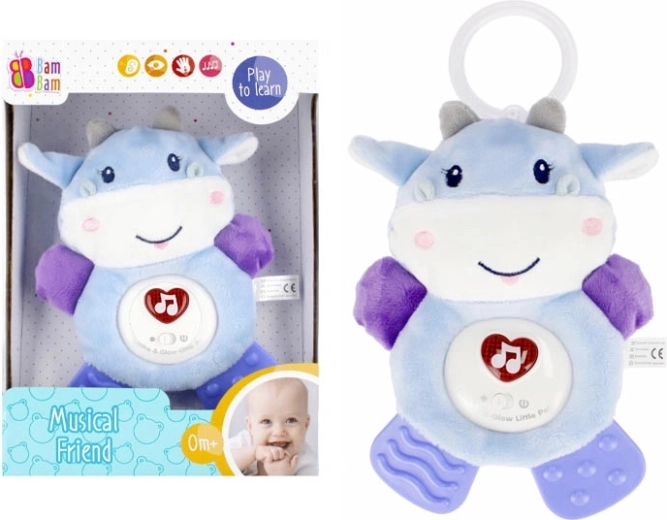 Musical Cow Teether 4-in-1