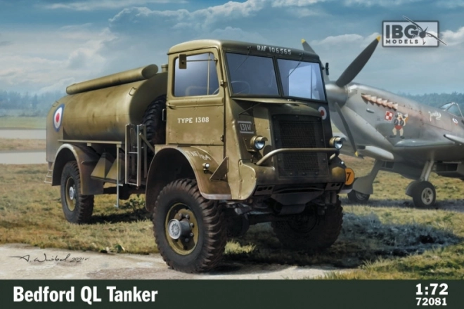 Модел Bedford QL Tanker 1:72