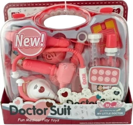 Kids' battery-powered doctor set in a suitcase