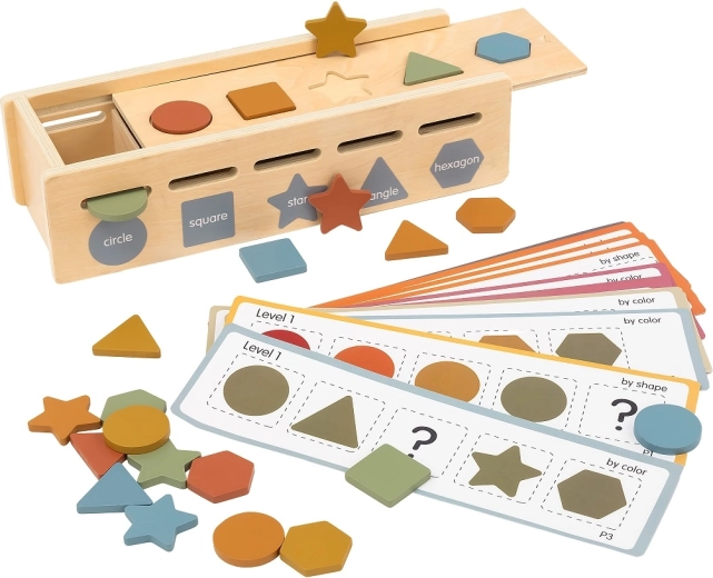 2Kids Toys fine motor skills shape and color sorting box