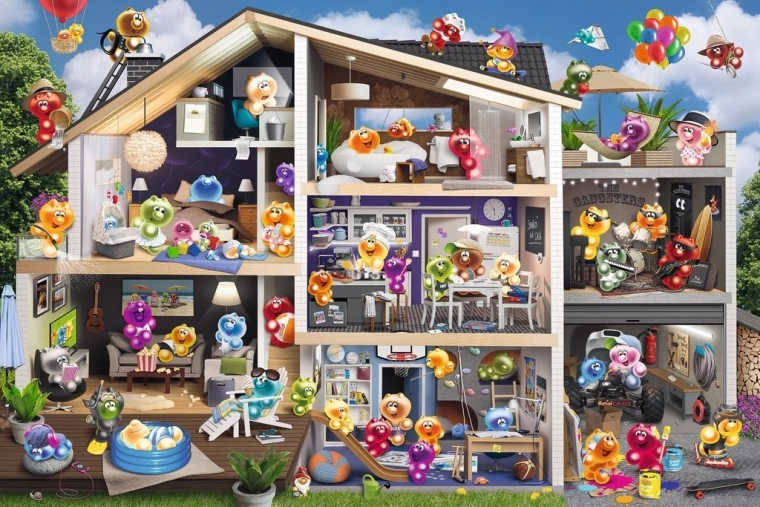 Ravensburger пъзел Gelini Къщичка за кукли 5000 части