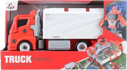 Screw-Together Truck 2-in-1 – Fire Station or Robot