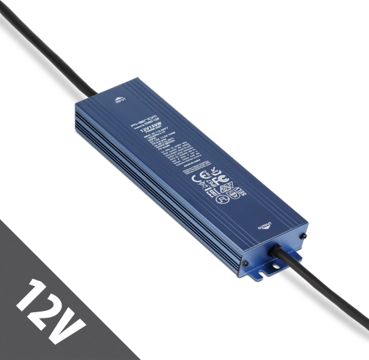 Stabilized switching power supply 12 V DC 150 W IP67