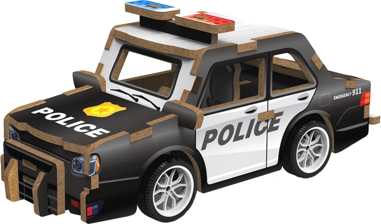 2Kids Toys 3D wooden puzzle police car