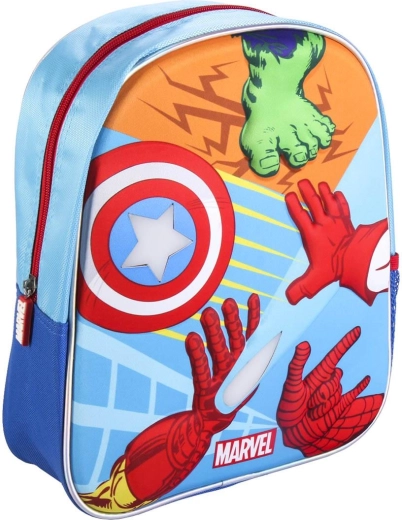 Marvel Avengers 3D backpack with light 31 cm - 1 piece