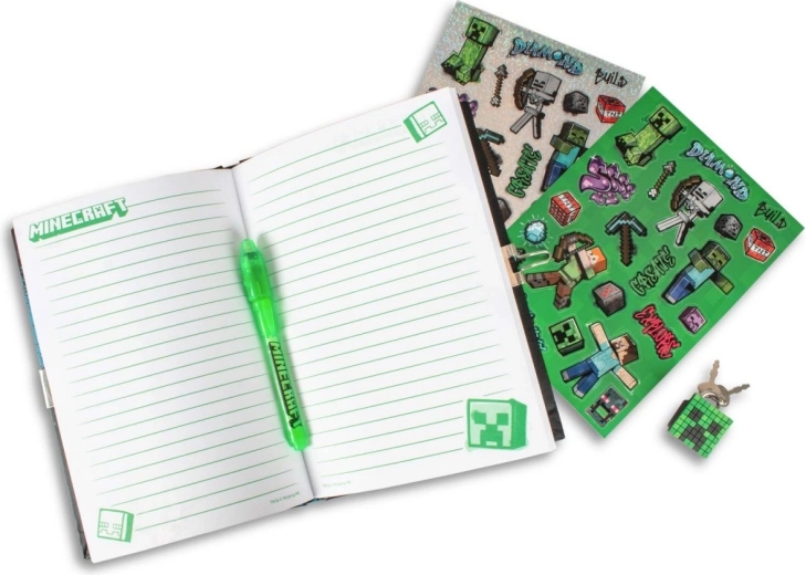 2 sticker sheets for your own Minecraft style