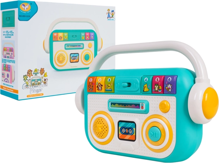 Interactive Children's Radio with Lights and Sounds