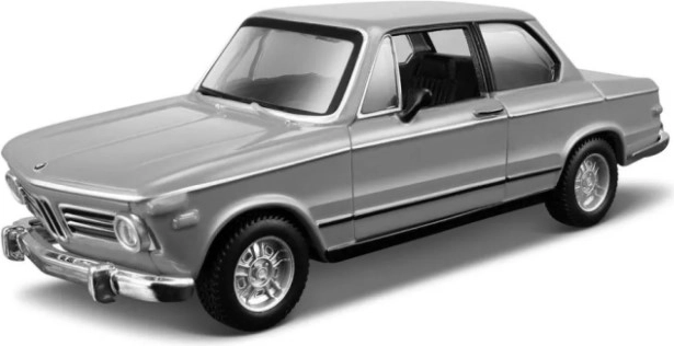Bburago Hobby – BMW 2002tii (1972) сребрист, 1:32