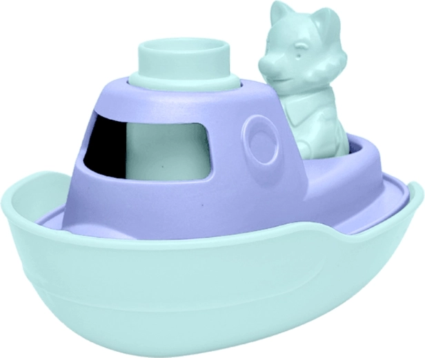 Модулна лодка Simple 2в1 в ментов цвят – играчка за пясък и вода