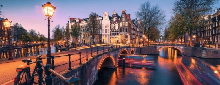 Panoramic Puzzle Amsterdam 1000 Pieces Ravensburger