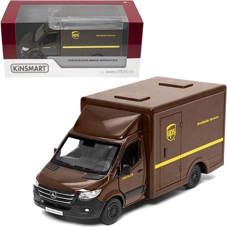 Kinsmart Mercedes-Benz Sprinter UPS in 1:48 Scale