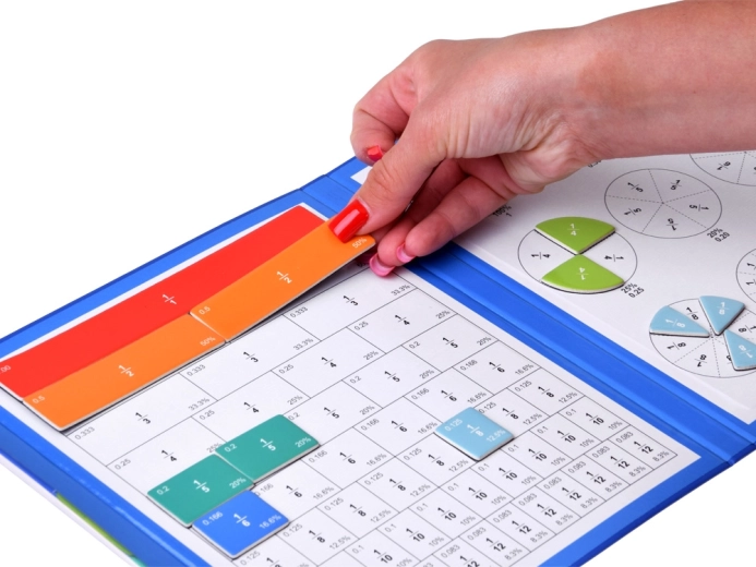 Colorful magnetic fractions