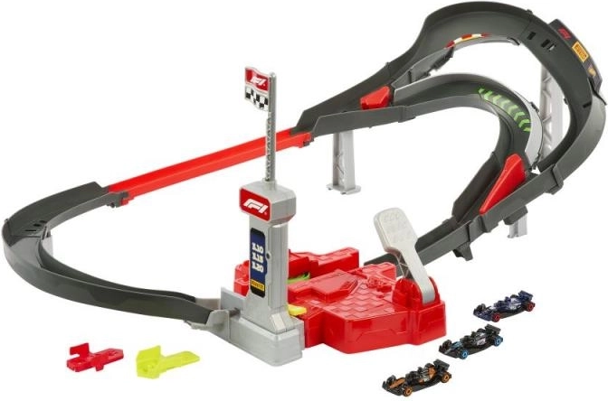 Hot Wheels Racing стартова състезателна писта с колички 1:64